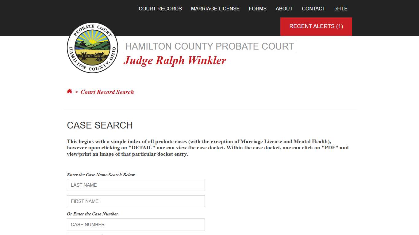 Court Record Search
